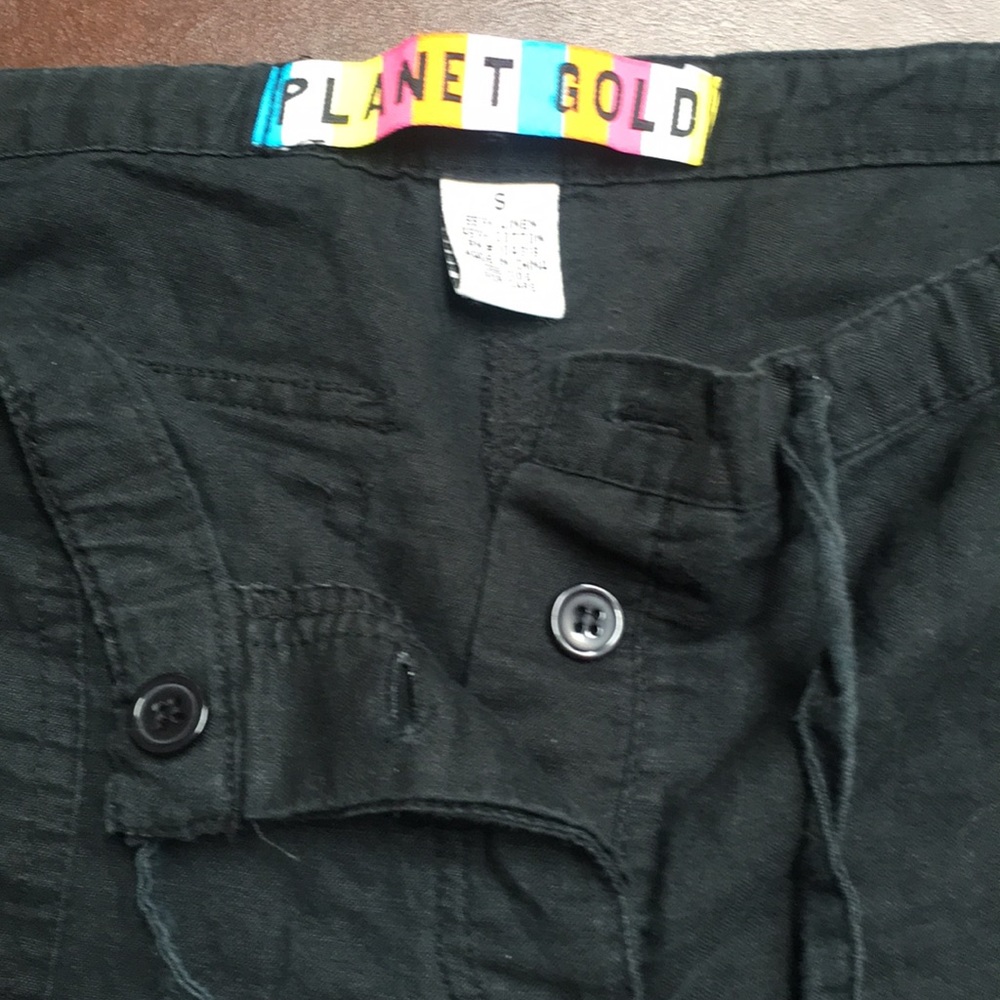 Black linen pants - Picture 4 of 4